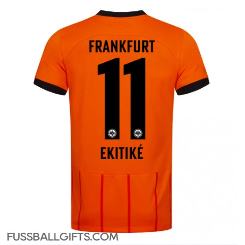 Eintracht Frankfurt Hugo Ekitike #11 Fußballbekleidung 3rd trikot 2024-25 Kurzarm